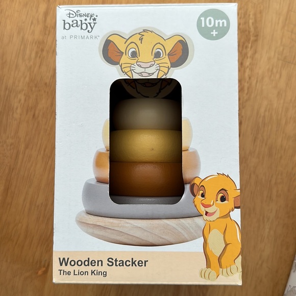 Disney Other - Lion King Wooden Toy Stacker